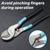 SHALL Cable Wire Cutters,9.44 inches/240 mm,High Hardness Wire Cable Cutting