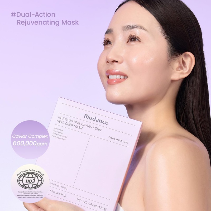 Biodance [Biodance]Rejuvenating Caviar PDRN Real Deep Mask (4ea)