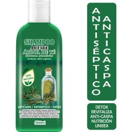 Shampoo Aceite Árbol De Te / Tea Tree Orgánico 500ml