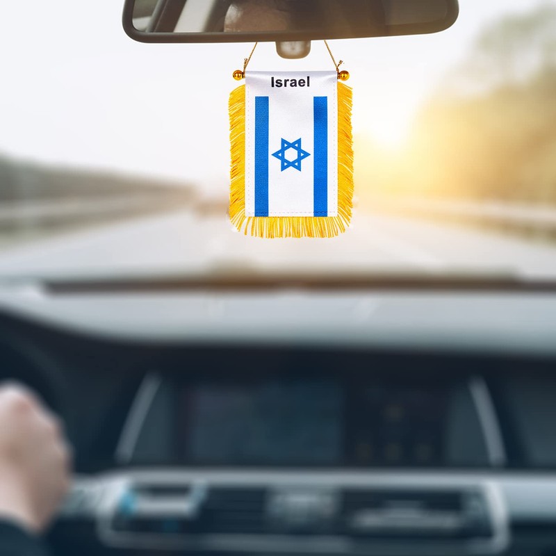 WXTWK National car window hanging flag (Israel)