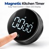 Magnetic Rotary Kitchen Timer – Battery-Free Count Up & Countdown
