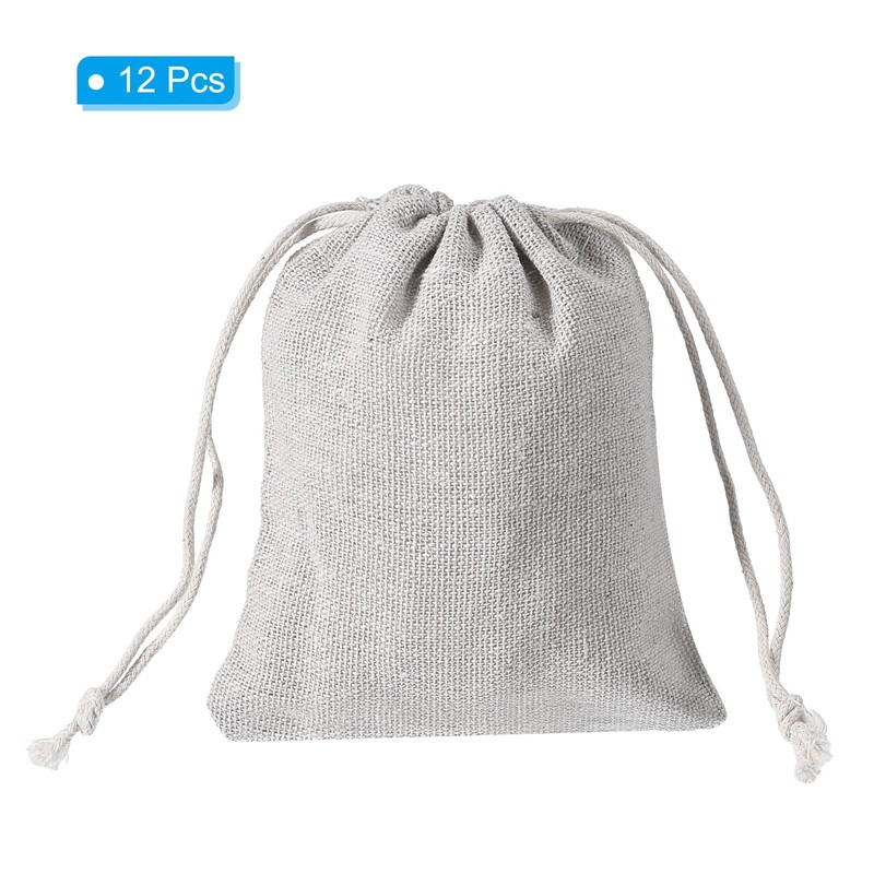 PATIKIL 5"x4" Coin Sacks Bag, 12 Pack Bank Coin Deposit