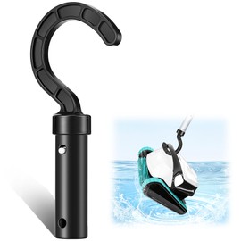 Dunkive Pool Hook for Robotic Pool Cleaner, Pool Hooks for Poles, Compatible with All Robotic Pool Vacuum Cleaner, Easily Recycle the Pool Robotic, Suitable for Telescopic Poles