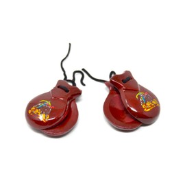 Brown Pair Spanish Small Chestnuts 6cm (2-6) Natural Pine Size for Small