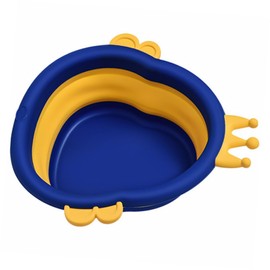 SUPVOX 1pc Cartoon Wash Basin PP Bathing Tub for Safe and Durable Design for Bath Adorable for Newborns