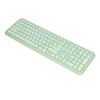 Keyboard Mouse Combo 2.4G Retro Multi Color Mute Cover Wireless