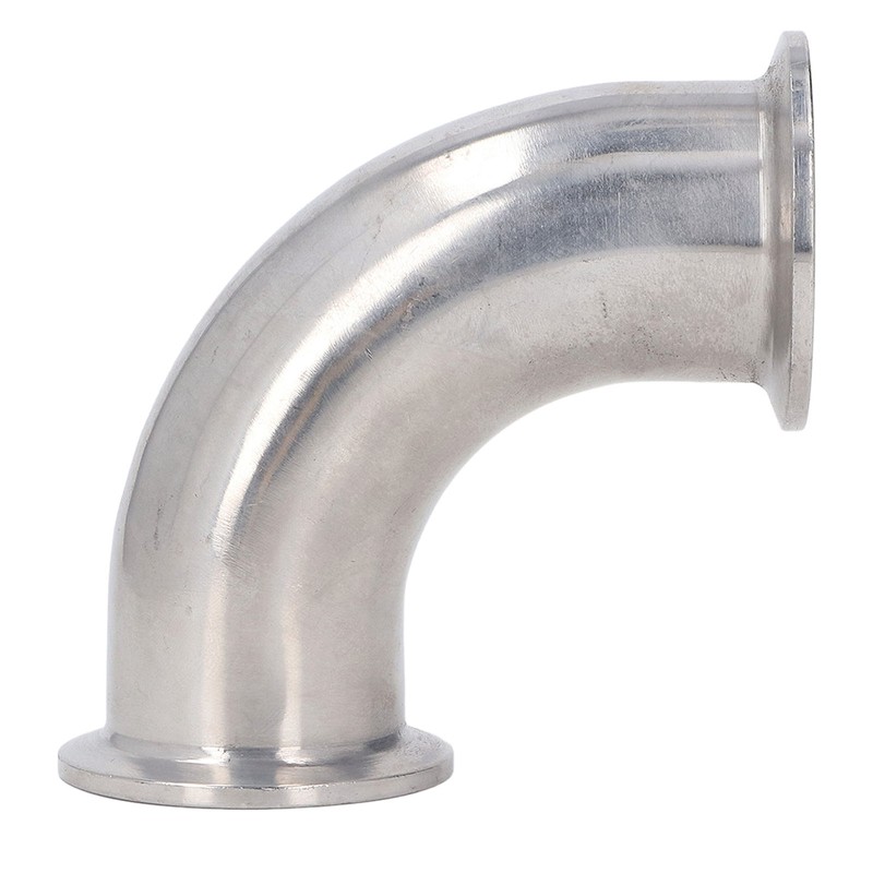 Sanitary Elbow Fitting 90° Stainless Steel Good Sealing Rustproof Pipe