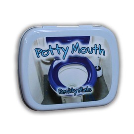 Potty Mouth Mints - Funny Candy for Adults and Teens - Peppermint, Sugar-free