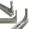 BLCCLOY 8Pcs 2020 Aluminum Extrusion Panel Corner Bracket T Slot