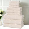 Superior Milo Smart Twist Viscose Cotton Blend Medium Weight Towels,