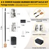 MP22YA Electric Range Burner Element Unit Set（2 pcs MP21YA 8"