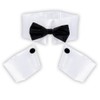 Boland Stripper Set for Men - White Collar with Bow