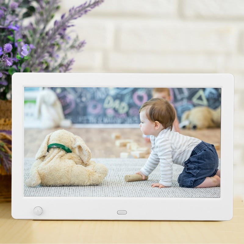 7.8inch Digital Picture Frame 1080P HD LED Screen Human Sensor