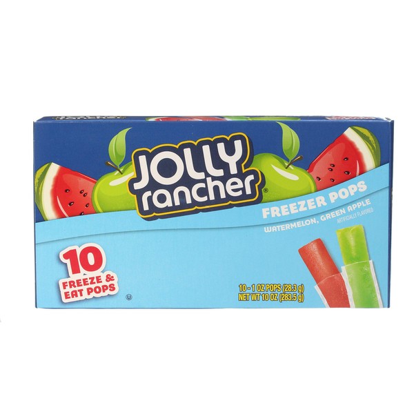JOLLY RANCHER FREEZER POPS 10 CT (PACK OF 6)