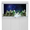 AWERT 30x18 inches Galaxy Aquarium Background Blue Starry Sky Universe