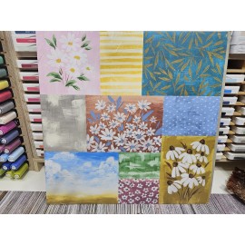 Stampin' Up! Stampin’ Up! FRESH AS A DAISY DESIGNER SERIES PAPER DSP 12 sheets 12 x 12