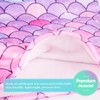 WERNNSAI Mermaid Tail Blanket - Soft Mermaid Blanket for Children