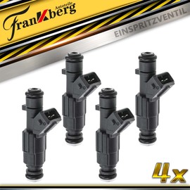 Frankberg 4 x Injector Injector Compatible with Arosa 1999-2004 Caddy II 2000-2004 Polo 1999-2001 Petrol Replace# 0280155919
