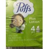 Puffs Plus Lotion 2-Ply Facial Tissues, White, 56 Sheets Per