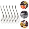 Gadpiparty Set of 6 Caviar Slotted Spoons Spherification Tools Kitchen