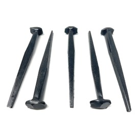 Metal Magery 3" Wrought Head Nails Decorative Antique Rose Head Nail QTY: 25