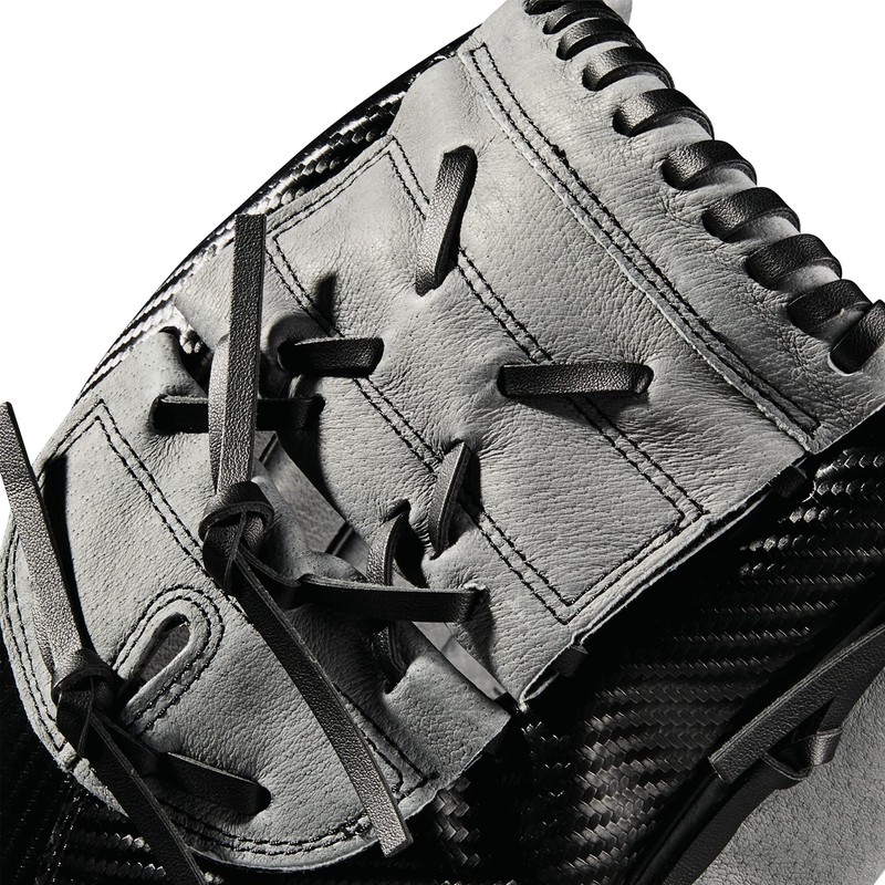 Wilson 2021 A360 12" Utility Baseball Glove - Black/Grey, Left