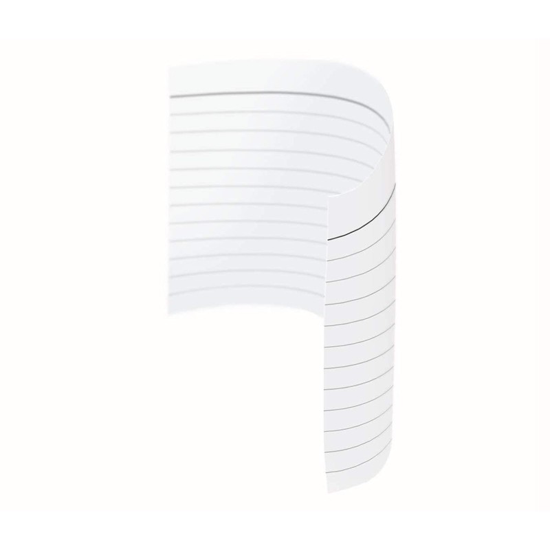 A6 Ruled Index/Revision Cards, Pack of 100, 300gsm Board, Zero