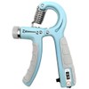 Hand Grips Strengthener with Count, Finger Handgrip Wrist Squeezer Exerciser