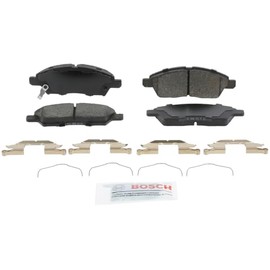 Bosch Blue Juego de Pastillas de Freno de Disco Cerámicas con Herrajes para Nissan Versa/Versa Note, Delantero BE1592H