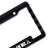 American Flag License Plate Frame Tag Bracket with 3D Raised