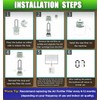 2 Pack Air Purifier Filter Replacements for Dyson HP01, HP02,
