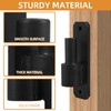 Wall Mount Gate Hinges with 5/8" Hinge Pin, Heavy Duty