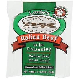 Louie's Italian Beef Seasoning, 3-Ounce (Pack of 8)