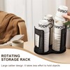 Mosawomo Countertop Coffee Cup Organizer with Rotating Dispenser - 360°
