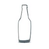 Keewah Beer Bottle Cookie Cutter, 5 x 1.6 inch, Stainless