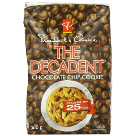 Loblaws Inc. President's Choice the Decadent Chocolate Cookie, Chip, 300g {Canadian}