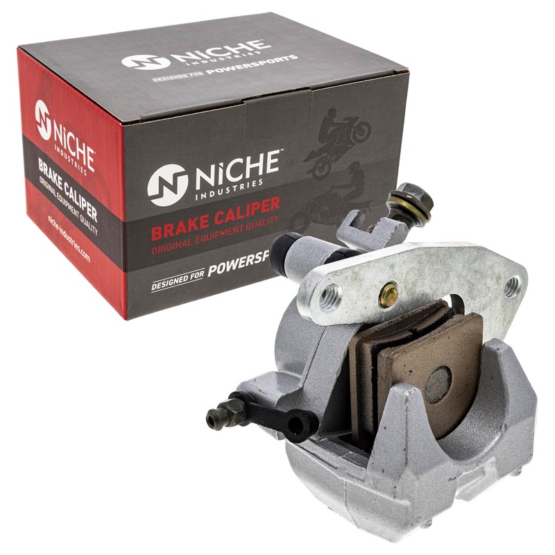 NICHE Front Brake Rotor Caliper Kit for Yamaha Raptor 660R