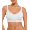 FeelinGirl Post Surgery Bras for Womem Front Closure Mastectomy Bras