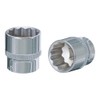 KS Tools 918.3713 3/8 Inch Chrome Plus 12-Point Socket, 13