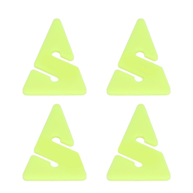 Alomejor Dive Line Marker Triangular Fluorescent Yellow for Cave and