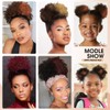Boymia Afro Puff Ponytail For Black Women #27 Light Blonde