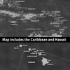 Holy Cow Canvas Grey North America Map on Canvas, Travel