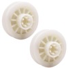 2pcs Washing Machine Motor Pulley W10677723 Replacement Fits for Whirlpool