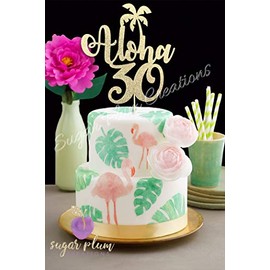 Aloha 30 Decoración para tartas