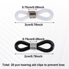Hearing Aids Glasses Connectors Attachment, Anti-Lost Hearing Aids Holder, Hearing