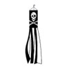 60" Pirate Jolly Roger JR Eyepatch Skull Nylon Wind Sock Windsock