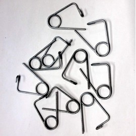 HDM Kart Motorcycle Auto Racing Large Safety Cotter Spring Clip Nut Retaining Pin 10 Pack