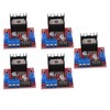 5Pcs Motor Driver Module Drive Controller Dual H Bridge Board