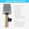 YABOANG DC-DC converter, voltage converter 24V to 12V 40A 480W