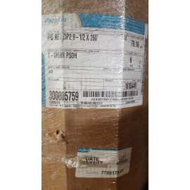 VISCOFAN FIBROUS CASING, FIB RED ZIP2 9-1/2 X 260', SHIRRED, 1 ROLL